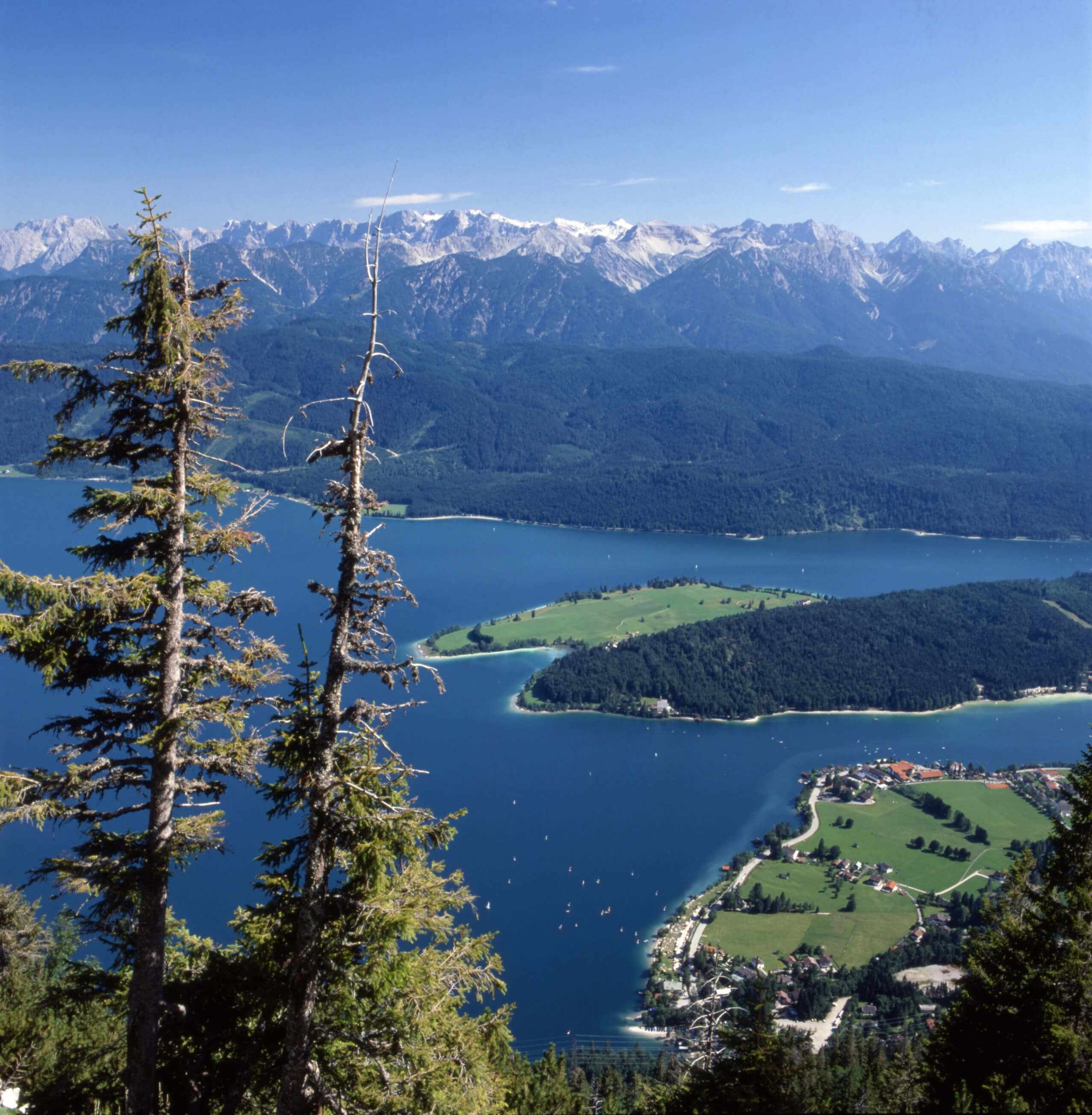 Wegbilder Walchensee