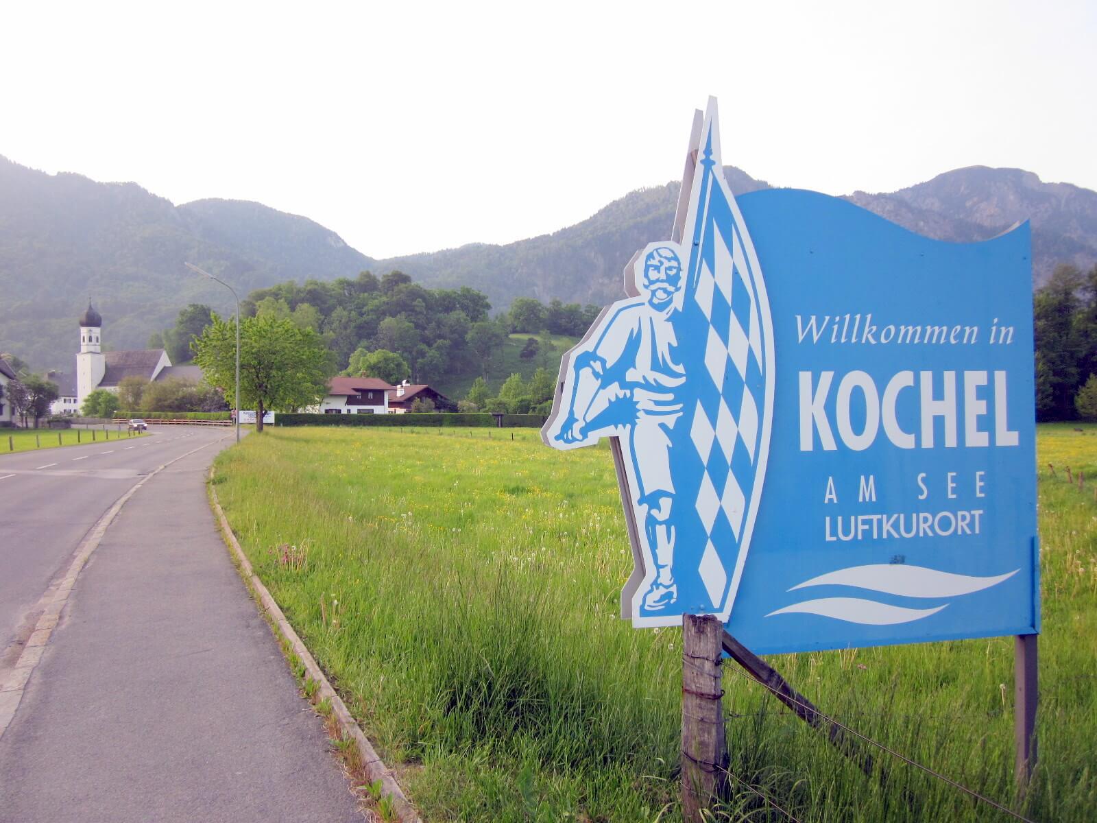 Wegbilder Kochel a. See